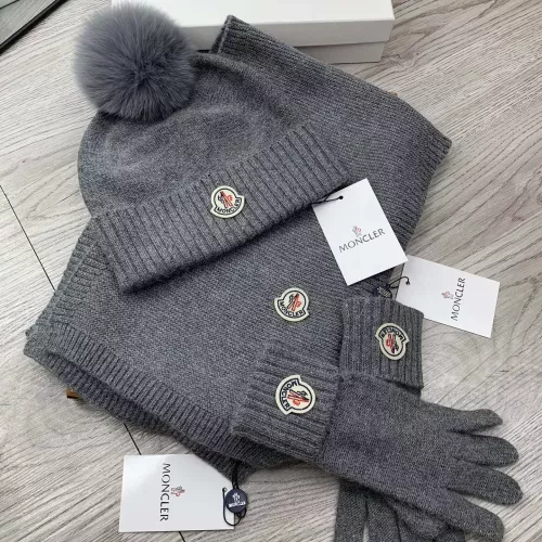 Replica Moncler Hat and Scarf and Glove Set #1378228 $76.00 USD for Wholesale