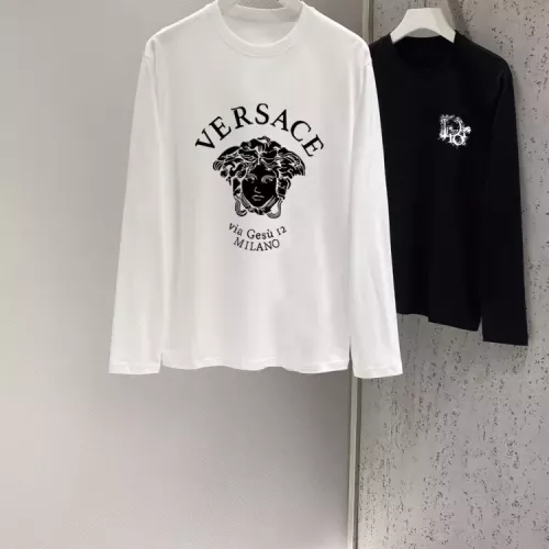 Versace T-Shirts Long Sleeved For Unisex #1378320