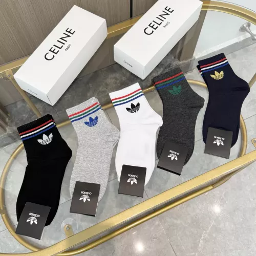 Replica Adidas Socks For Men #1378369 $25.00 USD for Wholesale