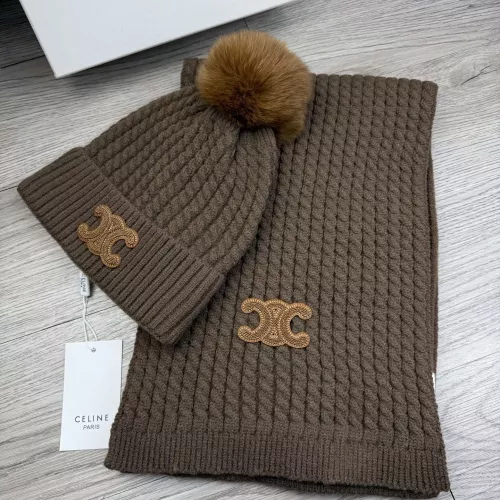 Replica Celine Hat and Scarf Set #1378459 $48.00 USD for Wholesale