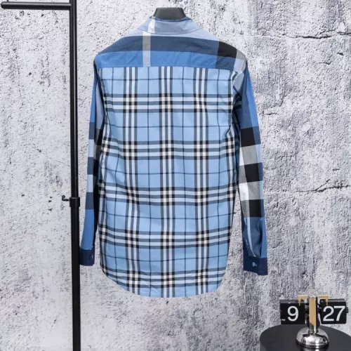 Replica Burberry Shirts Long Sleeved For Men #1378500 $56.00 USD for Wholesale