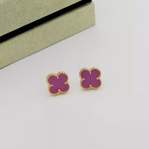 Replica Van Cleef &amp; Arpels Earrings For Women #1378599, $25.00 USD, [ITEM#1378599], Replica Van Cleef &amp; Arpels Earrings outlet from China