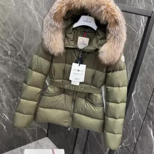 Replica Moncler Down Feather Coat Long Sleeved For Women #1378722 $195.00 USD for Wholesale