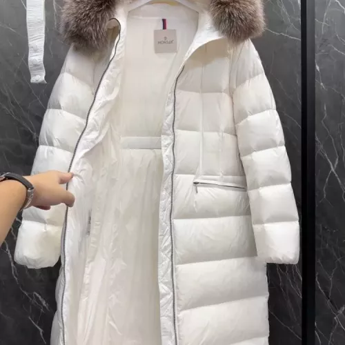 Replica Moncler Down Feather Coat Long Sleeved For Women #1378731 $205.00 USD for Wholesale