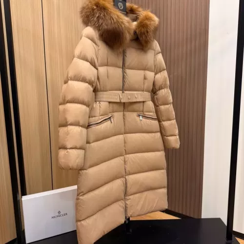 Replica Moncler Down Feather Coat Long Sleeved For Women #1378732 $205.00 USD for Wholesale