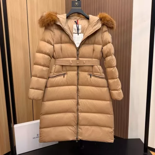 Replica Moncler Down Feather Coat Long Sleeved For Women #1378732 $205.00 USD for Wholesale