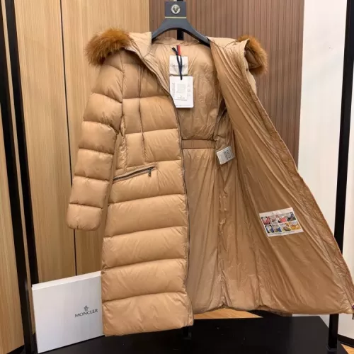 Replica Moncler Down Feather Coat Long Sleeved For Women #1378732 $205.00 USD for Wholesale