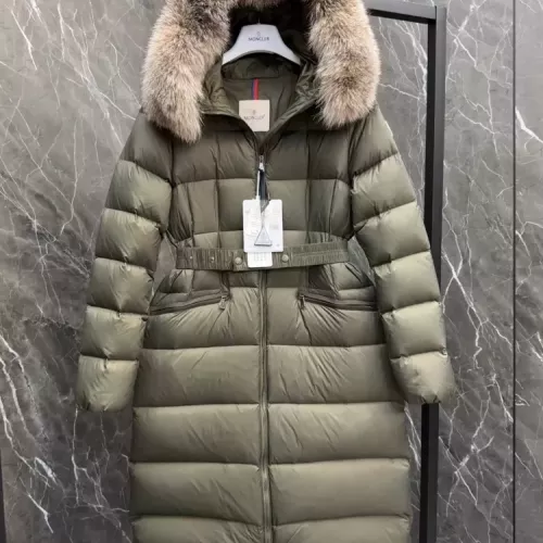 Replica Moncler Down Feather Coat Long Sleeved For Women #1378733 $205.00 USD for Wholesale