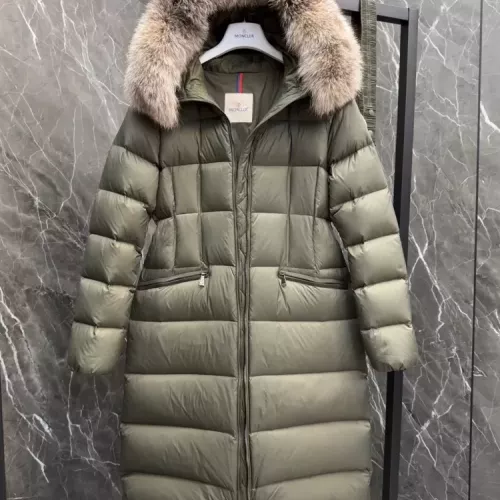 Replica Moncler Down Feather Coat Long Sleeved For Women #1378733 $205.00 USD for Wholesale