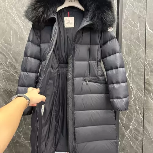Replica Moncler Down Feather Coat Long Sleeved For Women #1378734 $205.00 USD for Wholesale