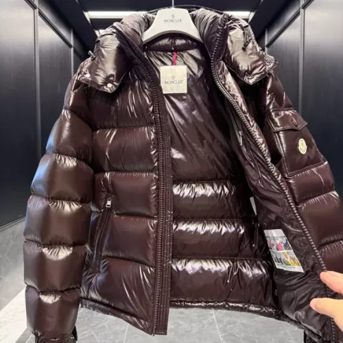 Replica Moncler Down Feather Coat Long Sleeved For Men #1378737 $202.00 USD for Wholesale