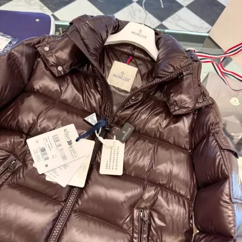 Replica Moncler Down Feather Coat Long Sleeved For Men #1378737 $202.00 USD for Wholesale