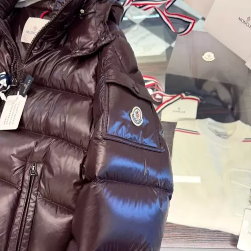 Replica Moncler Down Feather Coat Long Sleeved For Men #1378737 $202.00 USD for Wholesale