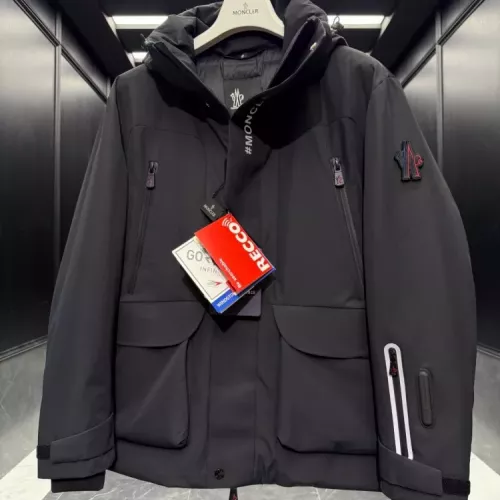 Replica Moncler Down Feather Coat Long Sleeved For Men #1378773 $330.58 USD for Wholesale