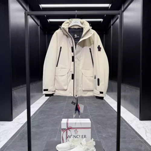 Replica Moncler Down Feather Coat Long Sleeved For Men #1378774 $330.58 USD for Wholesale