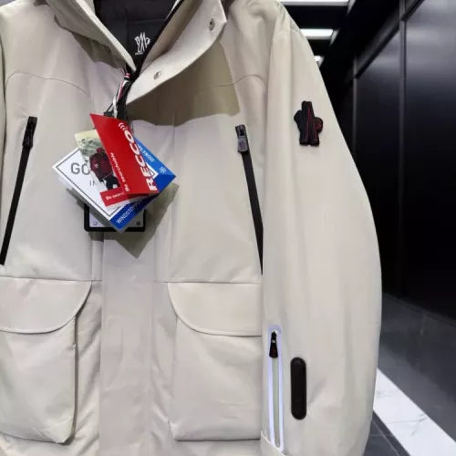 Replica Moncler Down Feather Coat Long Sleeved For Men #1378774 $330.58 USD for Wholesale