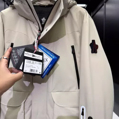 Replica Moncler Down Feather Coat Long Sleeved For Men #1378774 $330.58 USD for Wholesale