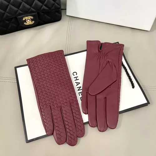 Replica Bottega Veneta BV Gloves For Women #1379053 $68.00 USD for Wholesale