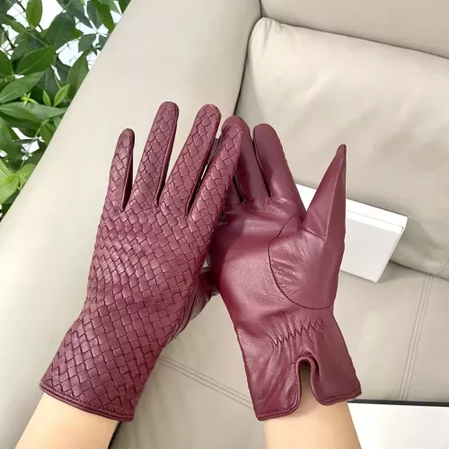 Replica Bottega Veneta BV Gloves For Women #1379053 $68.00 USD for Wholesale