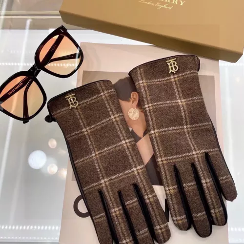 Replica Burberry Gloves #1379060 $42.00 USD for Wholesale