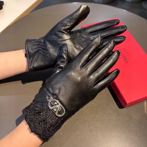 Replica Valentino Gloves For Women #1379168 $48.00 USD for Wholesale