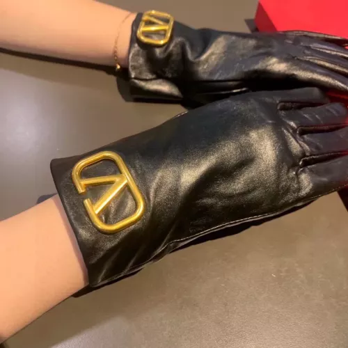Replica Valentino Gloves For Women #1379169 $64.00 USD for Wholesale