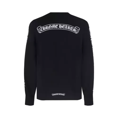 Replica Chrome Hearts T-Shirts Long Sleeved For Unisex #1379777 $72.00 USD for Wholesale