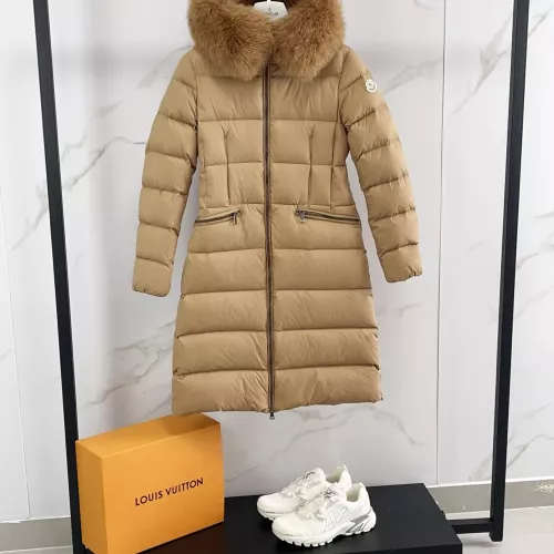 Replica Moncler Down Feather Coat Long Sleeved For Women #1380341 $185.00 USD for Wholesale
