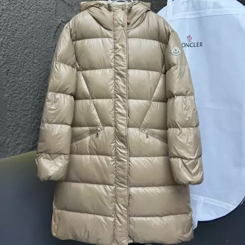 Moncler Down Feather Coat Long Sleeved For Women #1380365