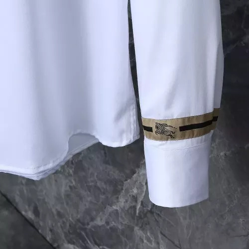 Replica Burberry Shirts Long Sleeved For Men #1380390 $40.00 USD for Wholesale