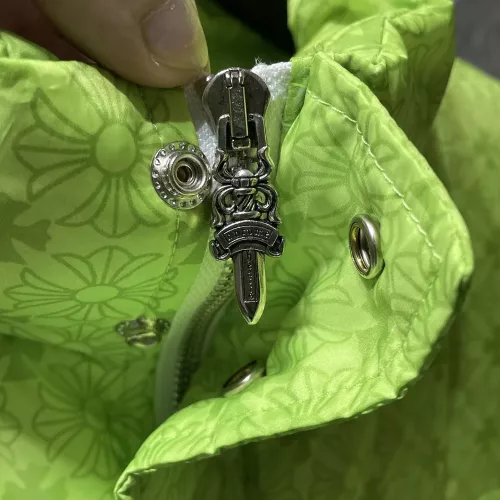 Replica Chrome Hearts Down Feather Coat Long Sleeved For Unisex #1380422 $122.00 USD for Wholesale