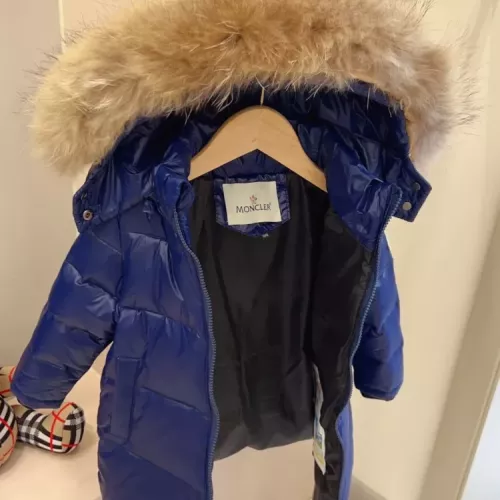 Replica Moncler Down Feather Coat Long Sleeved For Kids #1380450 $115.00 USD for Wholesale