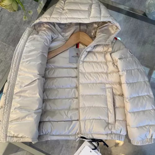 Replica Moncler Down Feather Coat Long Sleeved For Kids #1380454 $150.00 USD for Wholesale
