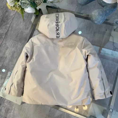 Replica Moncler Down Feather Coat Long Sleeved For Kids #1380471 $140.00 USD for Wholesale