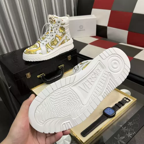 Replica Versace High Tops Shoes For Men #1380517 $88.00 USD for Wholesale