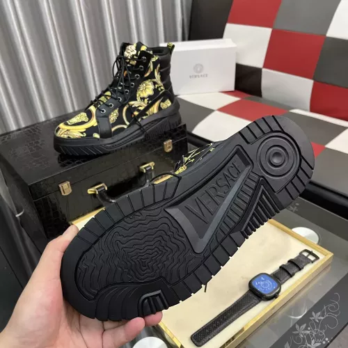 Replica Versace High Tops Shoes For Men #1380518 $88.00 USD for Wholesale