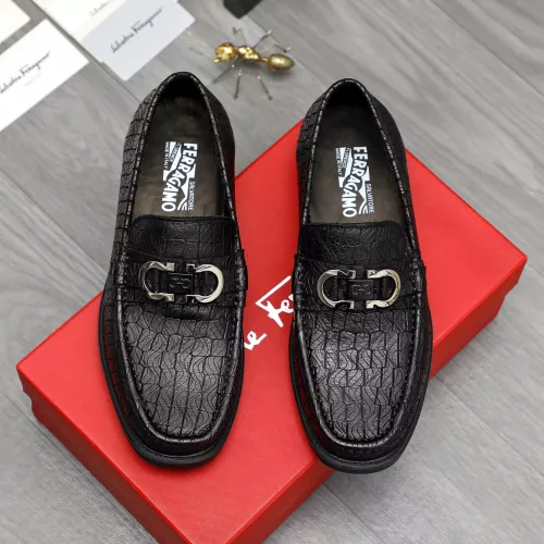 Salvatore Ferragamo Leather Shoes For Men #1380538