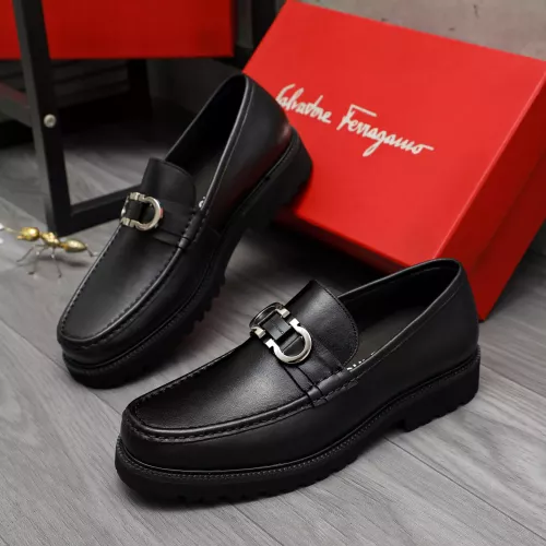 Salvatore Ferragamo Leather Shoes For Men #1380580