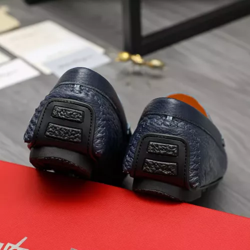 Replica Versace Leather Shoes For Men #1380605 $76.00 USD for Wholesale