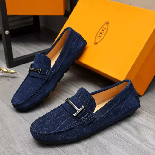 Replica TOD'S Oxfords Shoes For Men #1380630 $76.00 USD for Wholesale