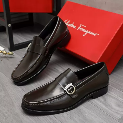 Salvatore Ferragamo Leather Shoes For Men #1380662