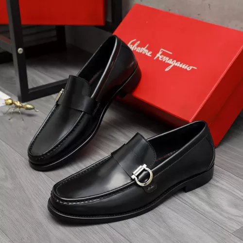 Salvatore Ferragamo Leather Shoes For Men #1380663