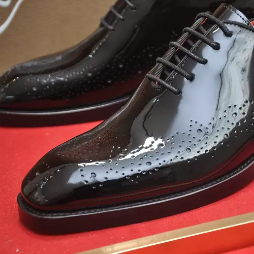 Replica Christian Louboutin Leather Shoes For Men #1381108 $112.00 USD for Wholesale