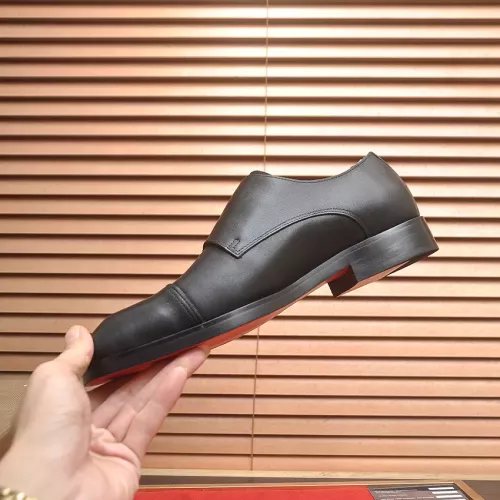 Replica Christian Louboutin Leather Shoes For Men #1381111 $112.00 USD for Wholesale