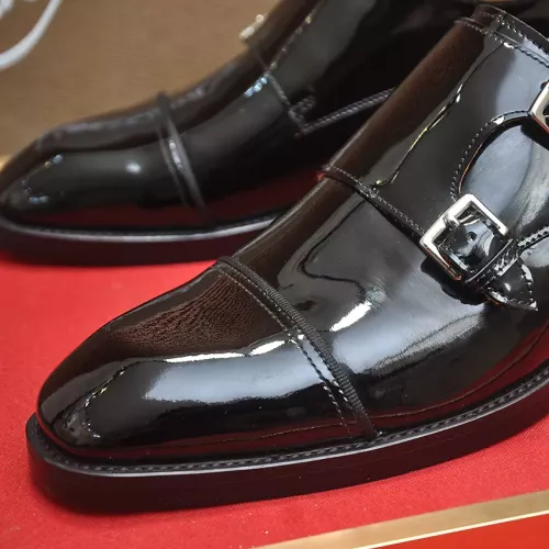 Replica Christian Louboutin Leather Shoes For Men #1381112 $112.00 USD for Wholesale