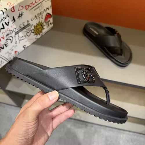 Replica Dolce & Gabbana D&G Slippers For Men #1381133 $52.00 USD for Wholesale