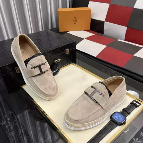 Replica TOD'S Oxfords Shoes For Men #1381141 $108.00 USD for Wholesale