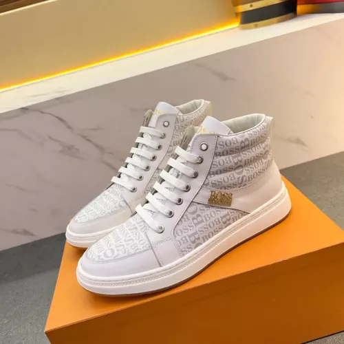 Boss High Top Shoes For Men #1381154