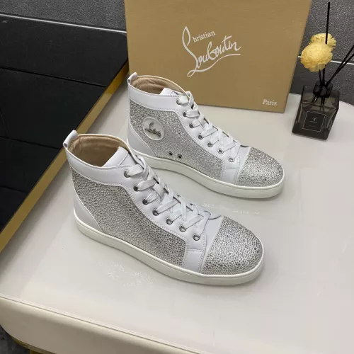 Replica Christian Louboutin High Top Shoes For Women #1381343 $92.00 USD for Wholesale
