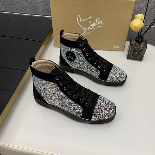 Replica Christian Louboutin High Top Shoes For Men #1381348 $92.00 USD for Wholesale